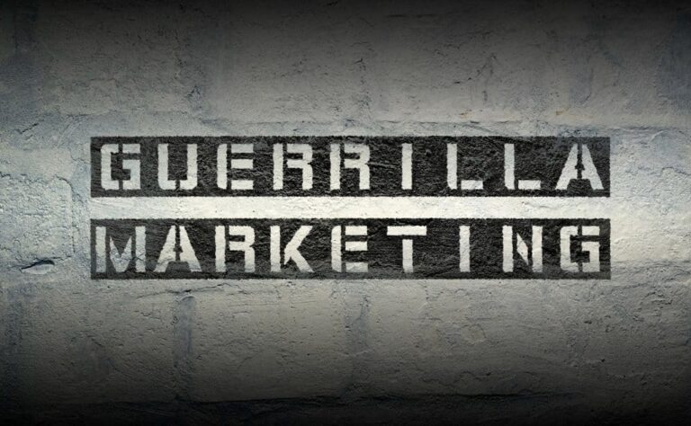 Guerrilla marketing in the offline and online world